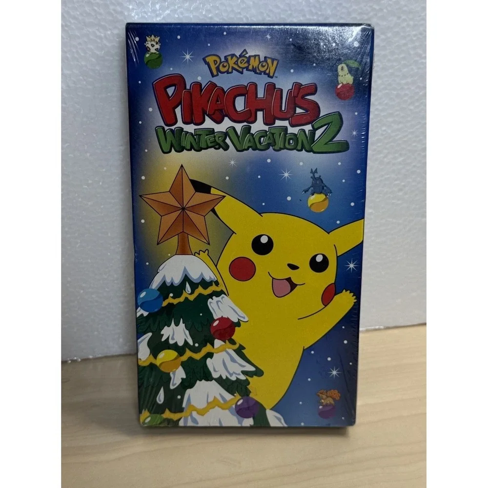 Pokemon Pikachu's Winter Vacation 2 (VHS, 2000) SEALED Ultra Rare
